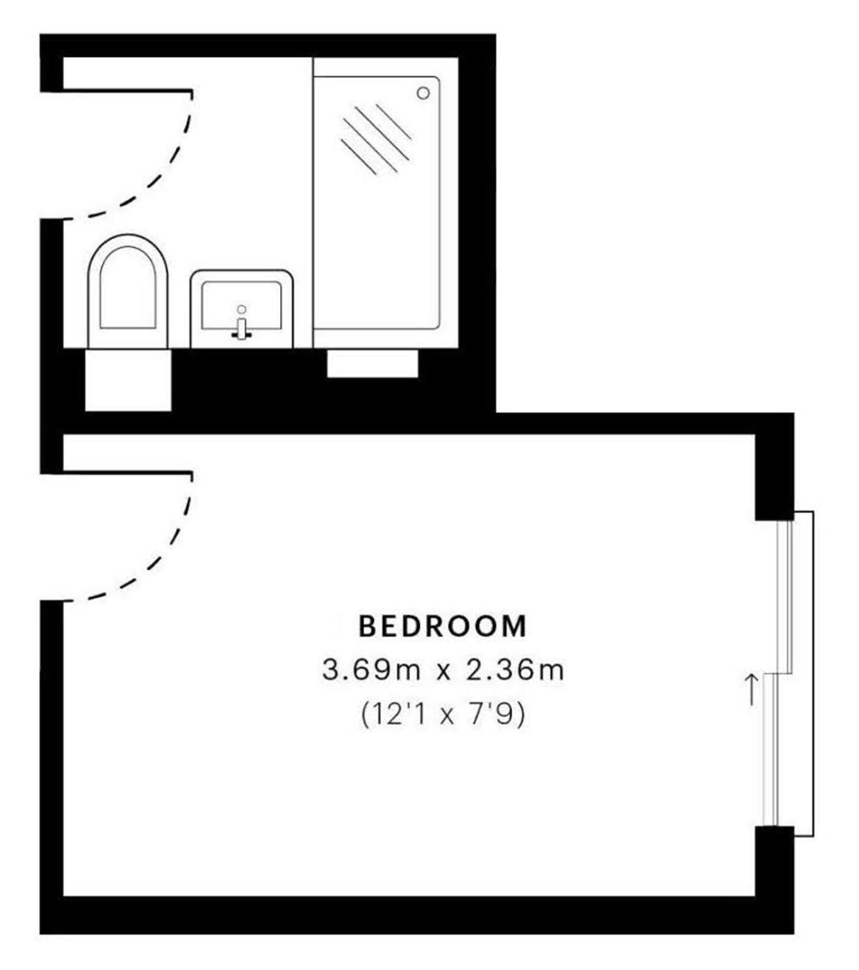 Bedroom In My Seven Dials In Covent Garden Just A Minute's Walk From Soho *